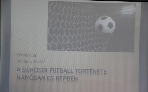 Sükösdi futball története kiállítás 2016.